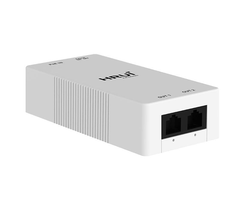 Commutateur Réseau Gigabit 2 Ports - Splitter Ethernet POE - Compact, Pour Câbles Cat 5/6/7 - Conception écologique